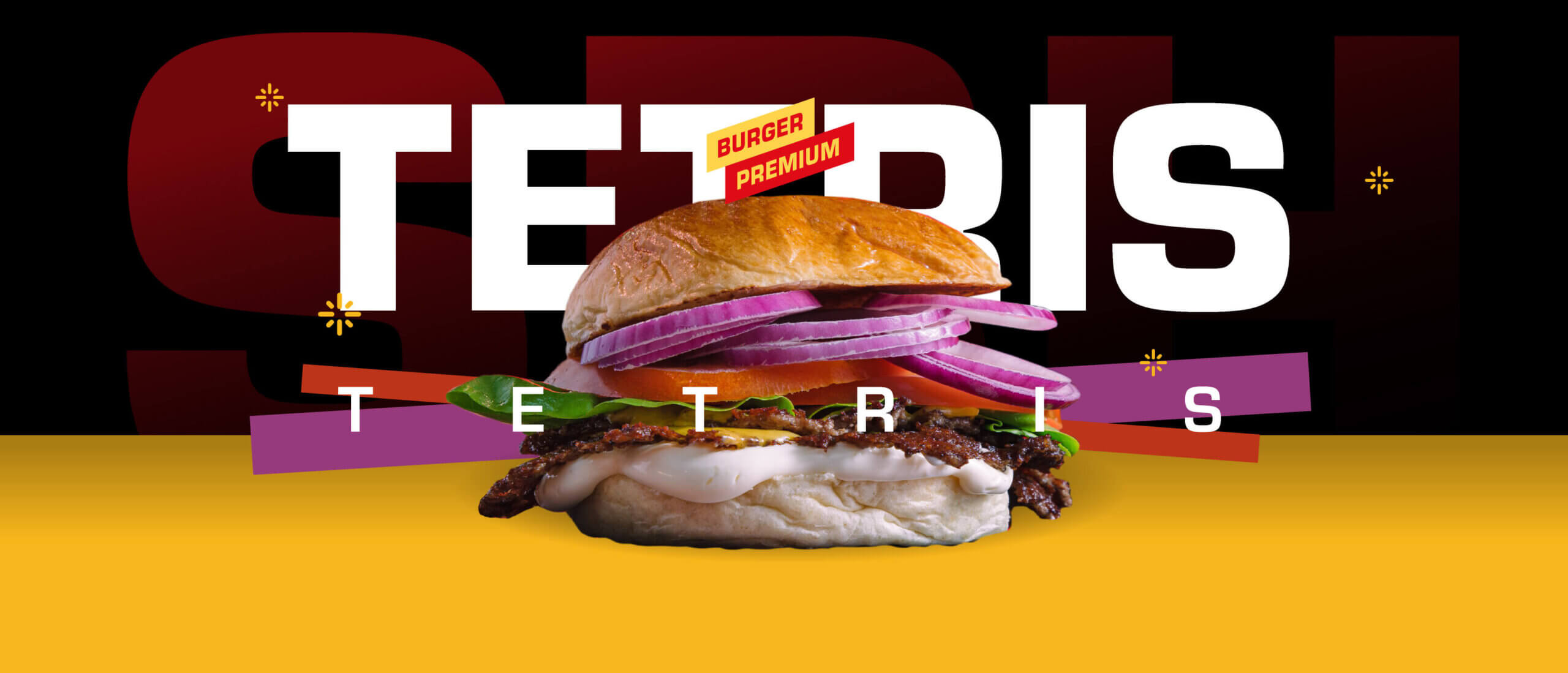 Burger Premium: Tetris